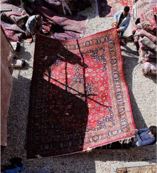 شستشوی انواع فرش دستباف و ماشینی در یزد